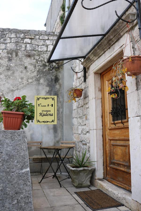 Studios Kadena Trogir - 18Th Century Stone House Екстериор снимка